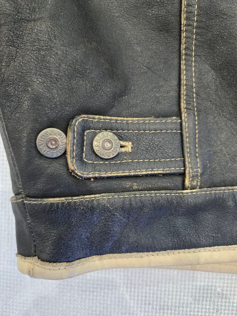 希少モデル　Harley Davidson レザーライダースジャケット