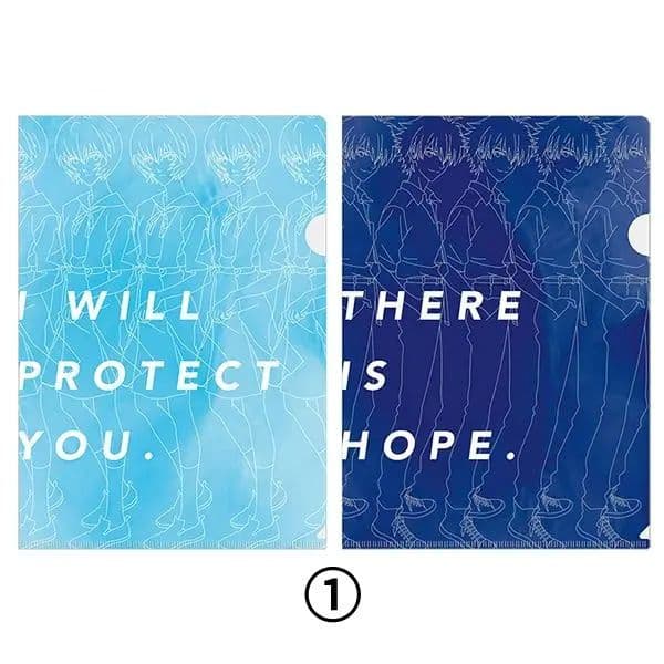 エヴァ　マルイ　クリアファイル　カヲル　レイ　2枚セット　①