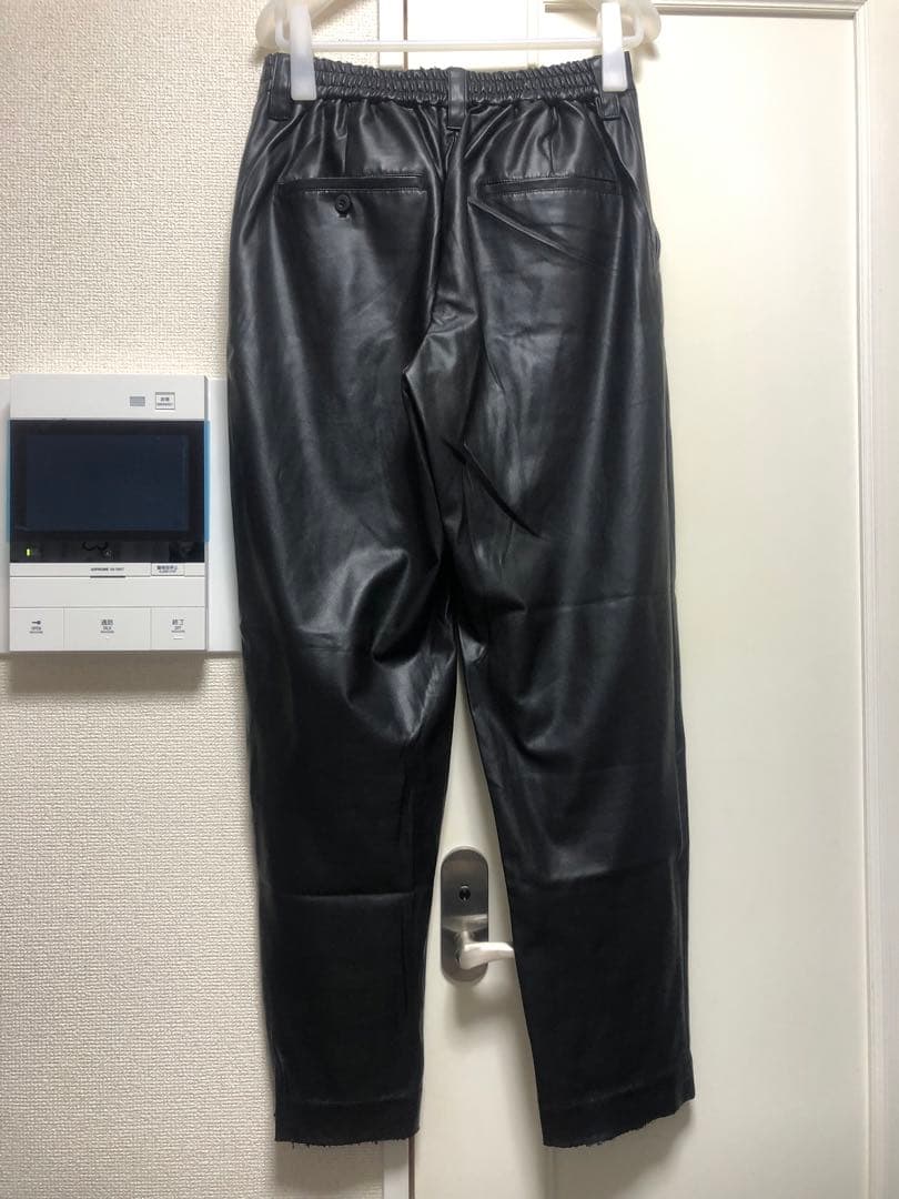 メゾンスペシャル レザー オーバー セットアップ ブルゾン スラックス パンツ