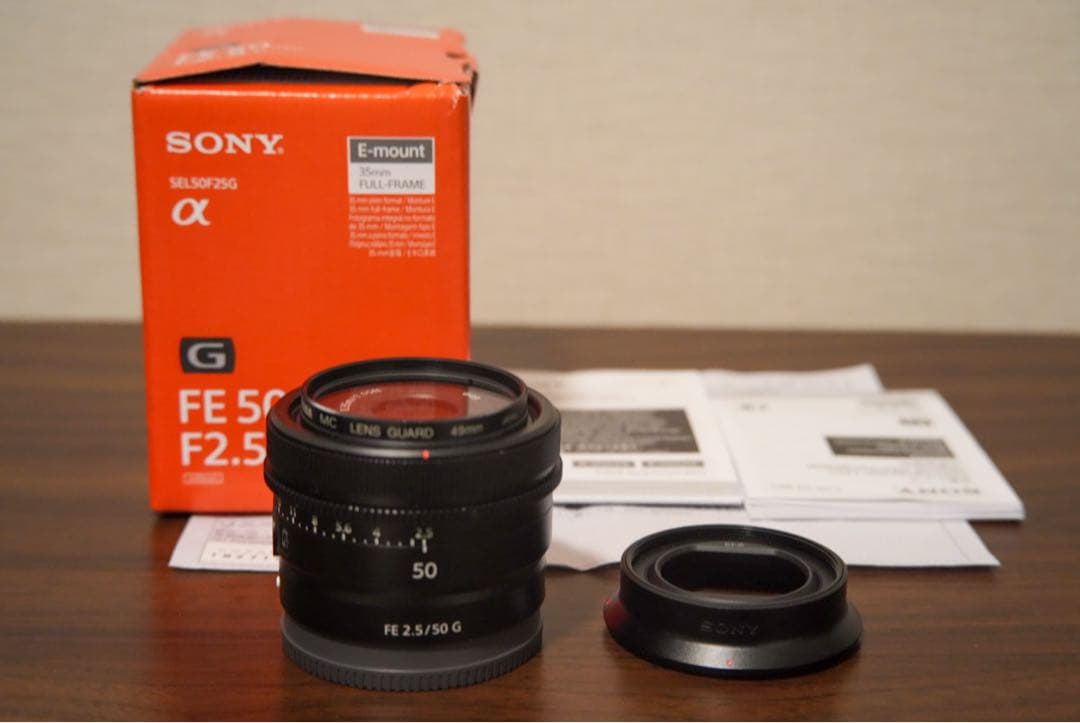（美品）SONY SEL50F25G ソニーストア