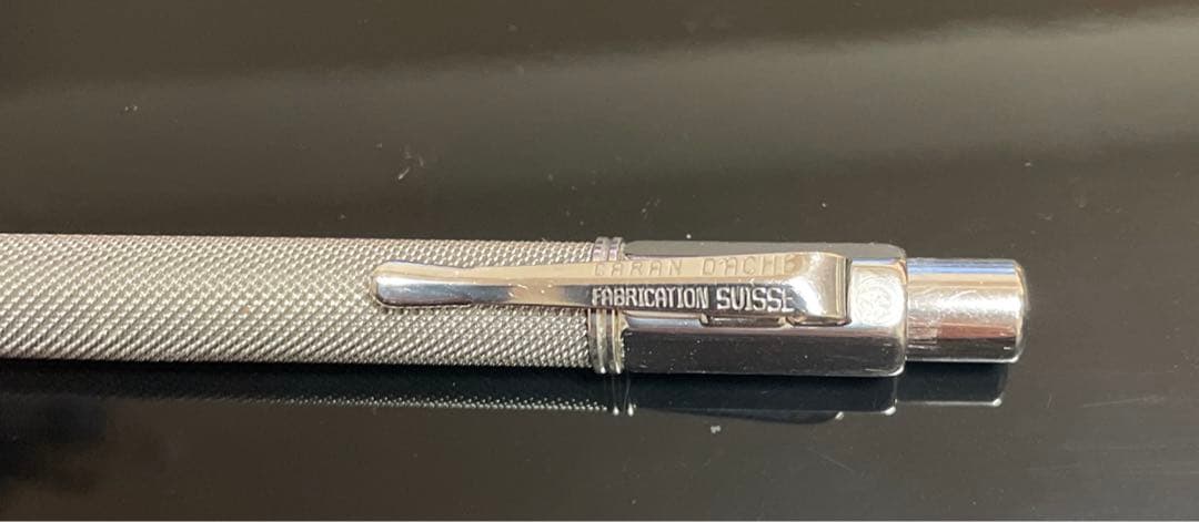 カランダッシュ　バリアス　メカニカルペンシル　アイバーンホ　銀色