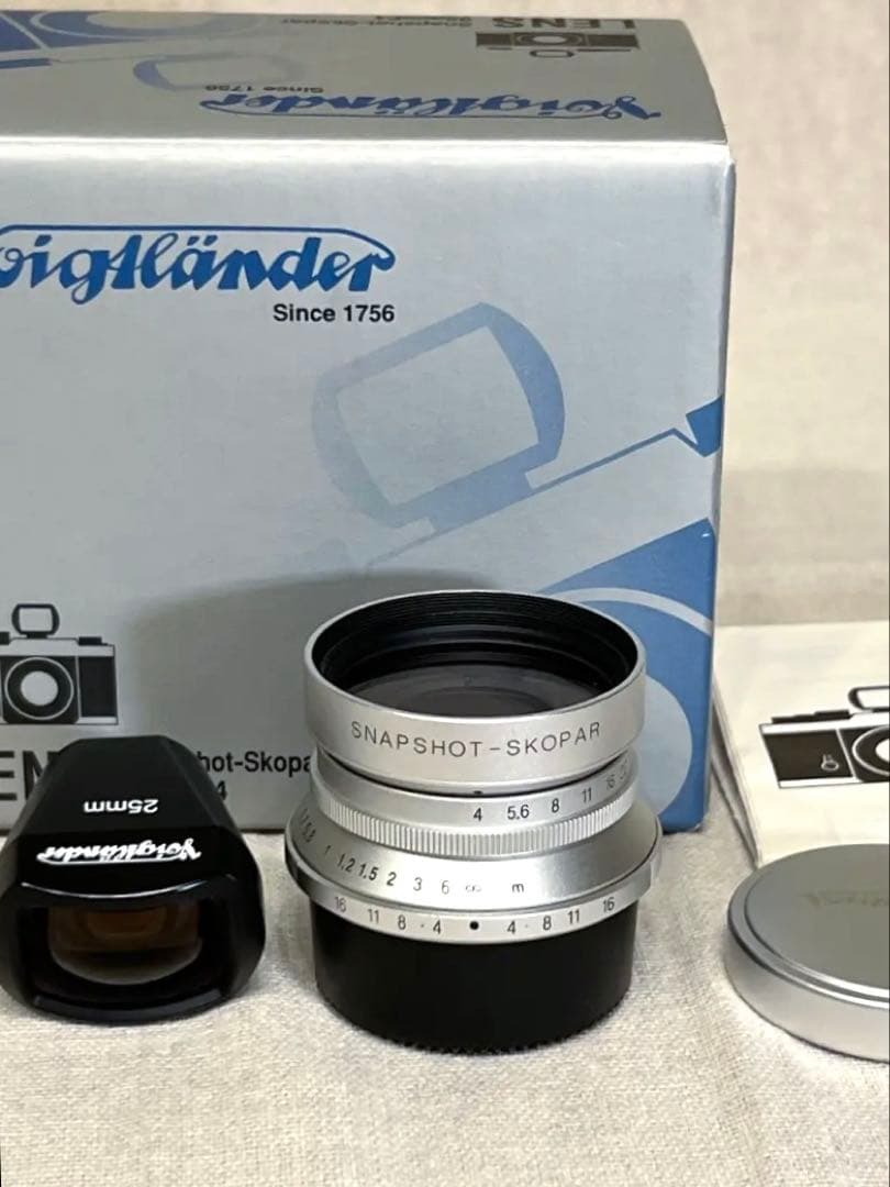 Voigtlander Snapshot-Skopar 25mm F4 美品