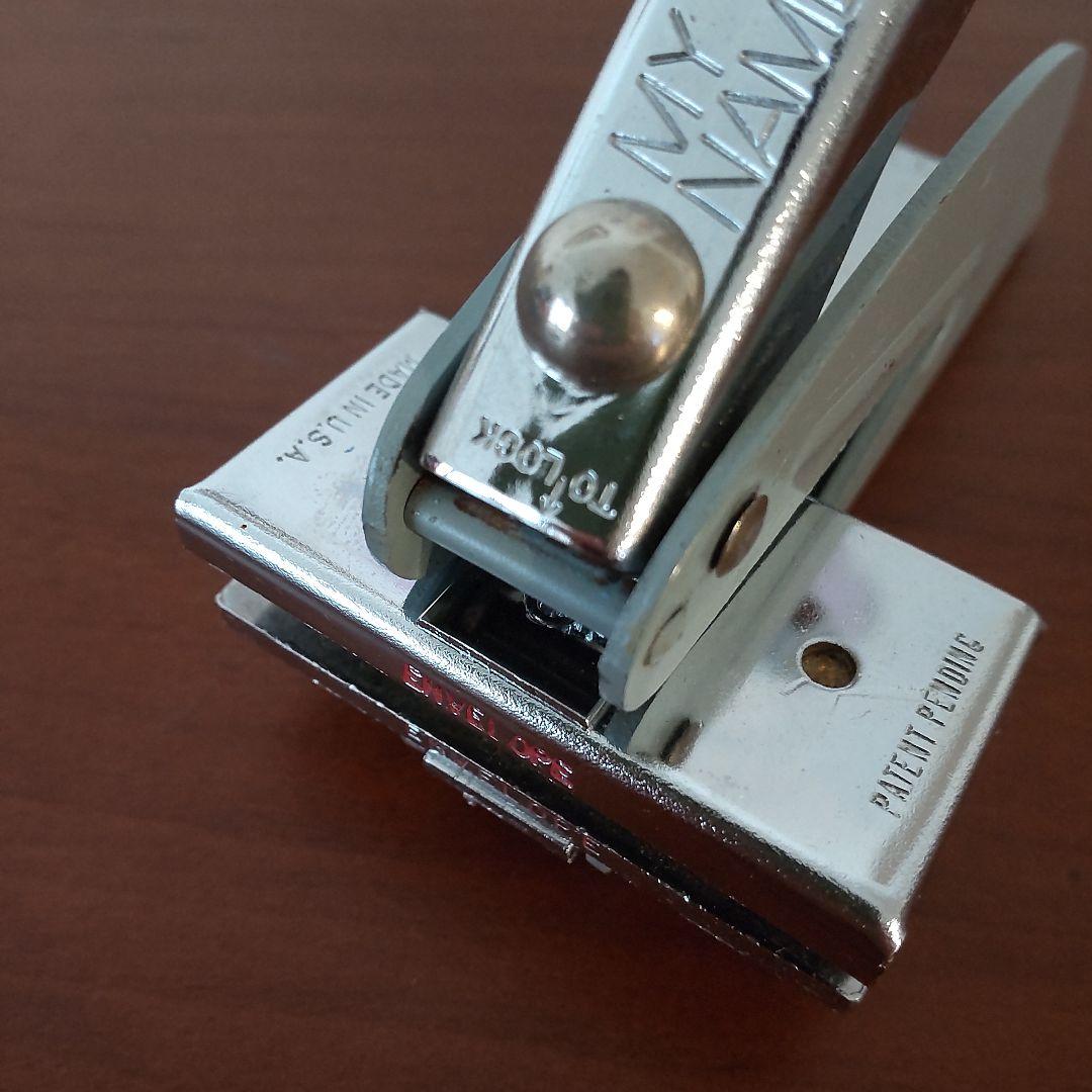 アメリカ ヴィンテージ エンボッサー スタンプ 072212