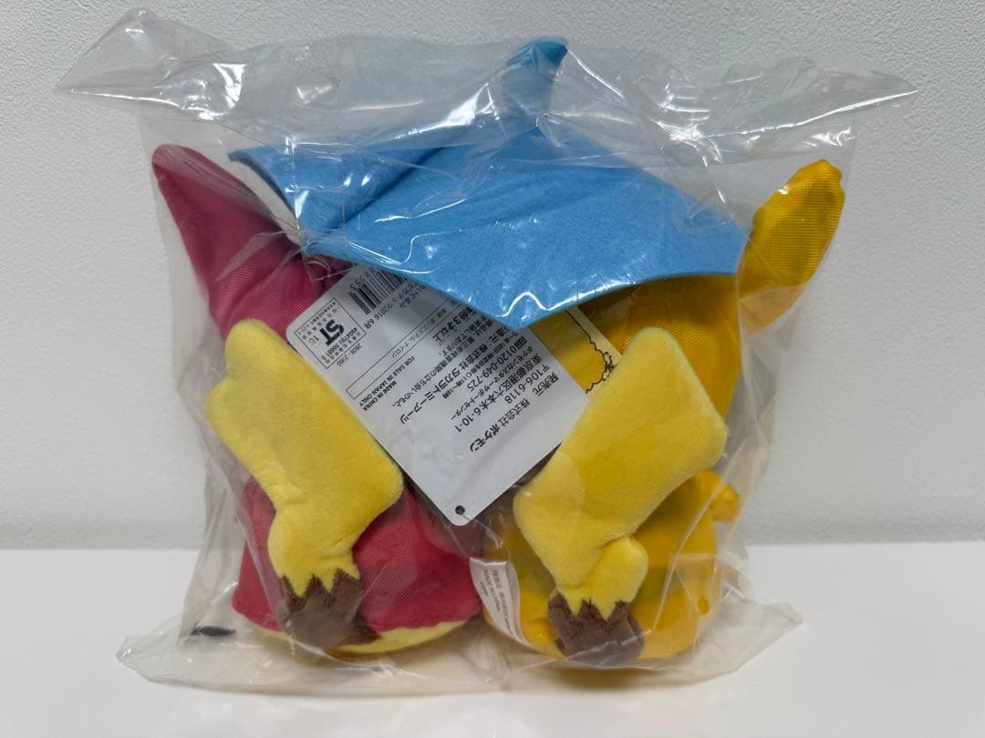 マンスリー　ペア　ピカチュウ　ぬいぐるみ　6月