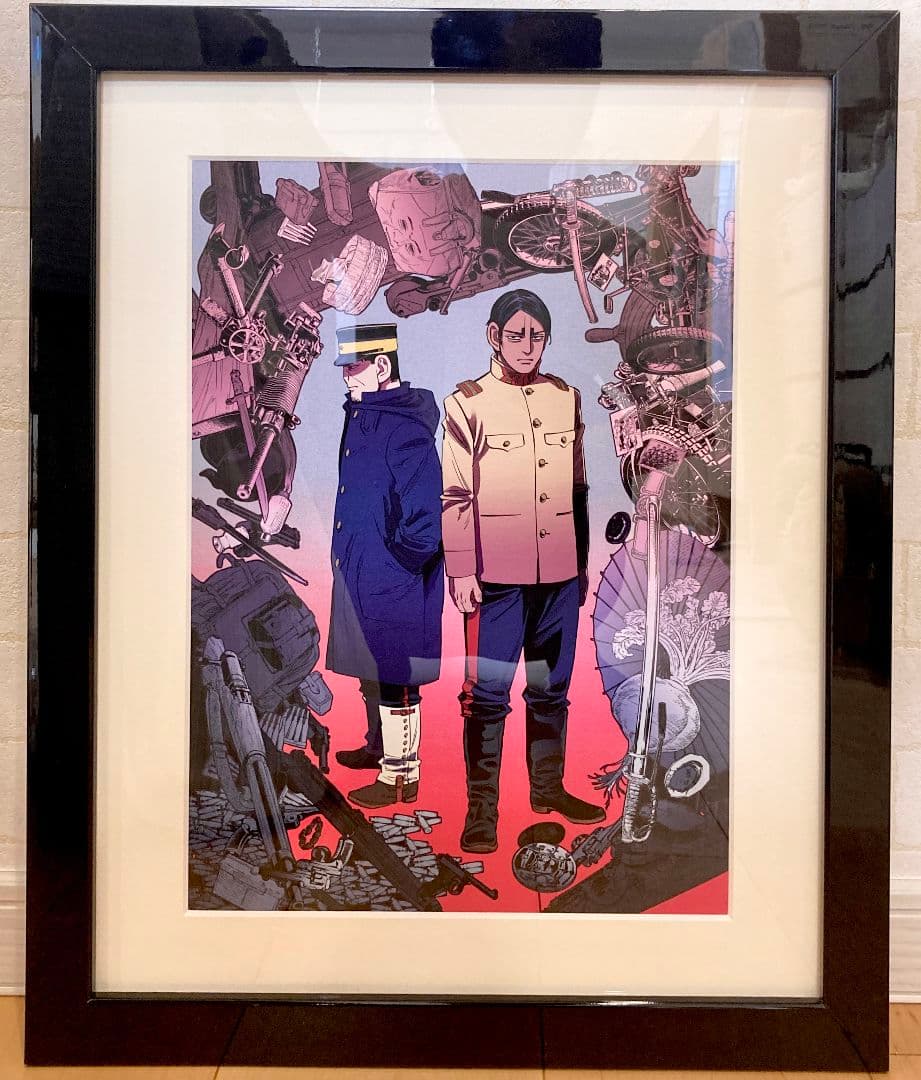 受注生産　複製原画　月島軍曹　鯉登少尉　ゴールデンカムイ