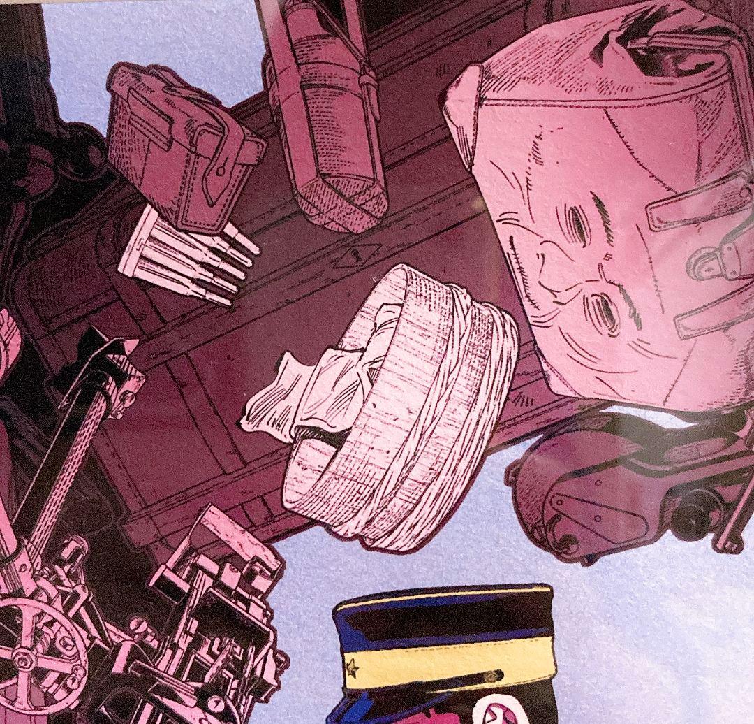 受注生産　複製原画　月島軍曹　鯉登少尉　ゴールデンカムイ