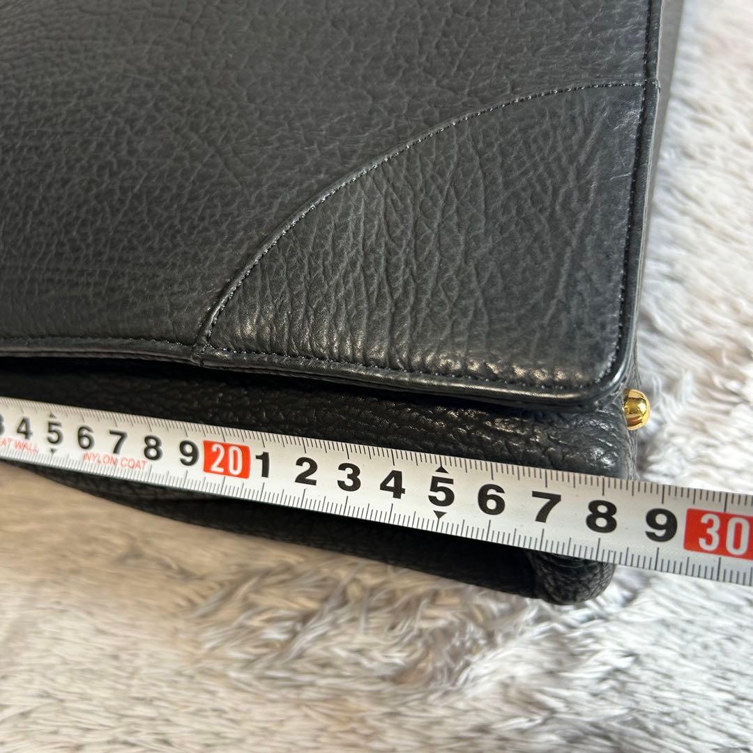 JRA認定　シャークスキン　鮫革　ビジネスバッグ　ブリーフケース