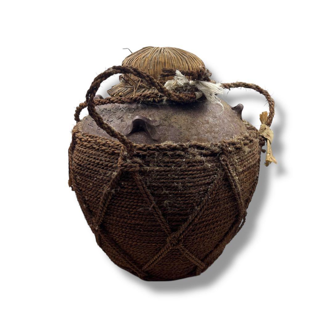 未開栓 瑞泉 琉球泡盛 43度 9L 5升 1993年? 古酒 壺 縄包み 沖縄