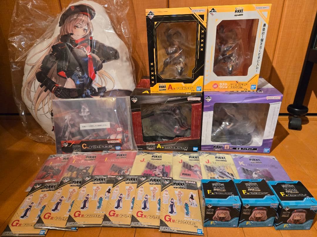 一番くじ NIKkE アニス レッドフード 紅蓮 フィギュア 下位賞付き