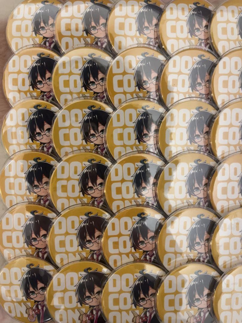 ドズル社 おんりー 缶バッジ42個 痛バ付き