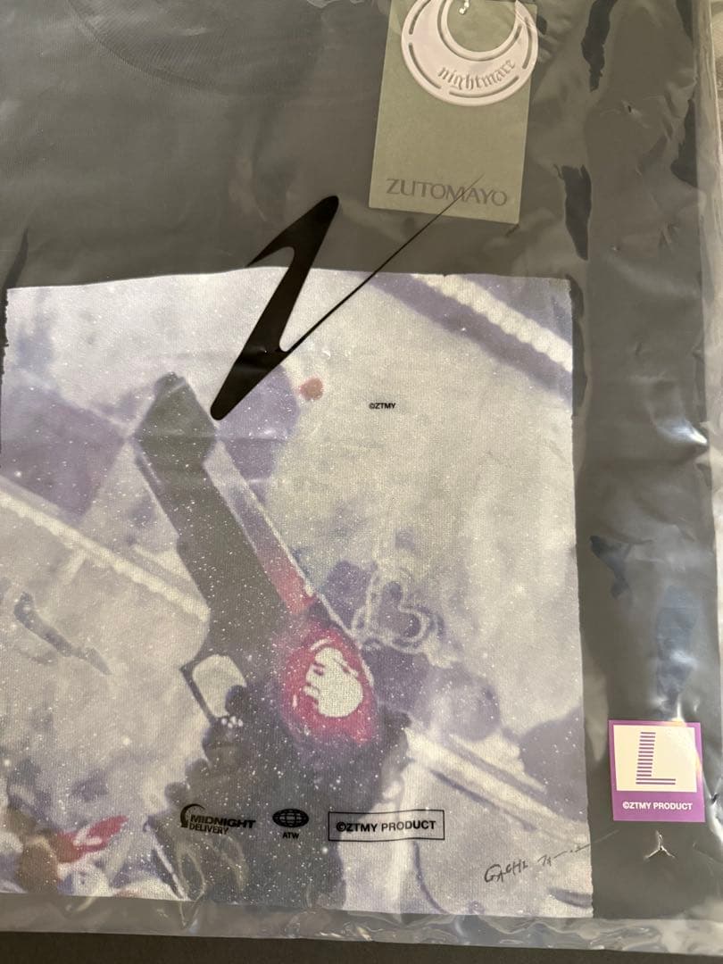 ずっと真夜中でいいのに。 ミラーシューター Tシャツ L