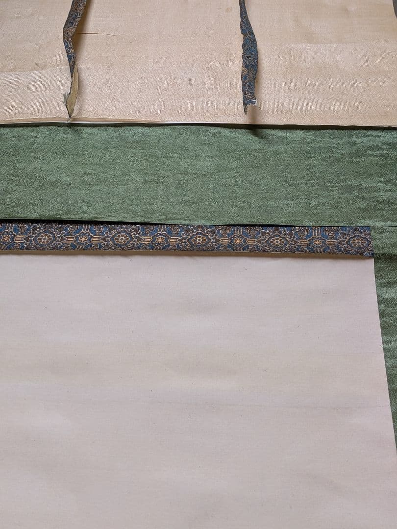 写実的　絹本肉筆　竹森華堂　仏画　頂僧　肖像画　昭和3年