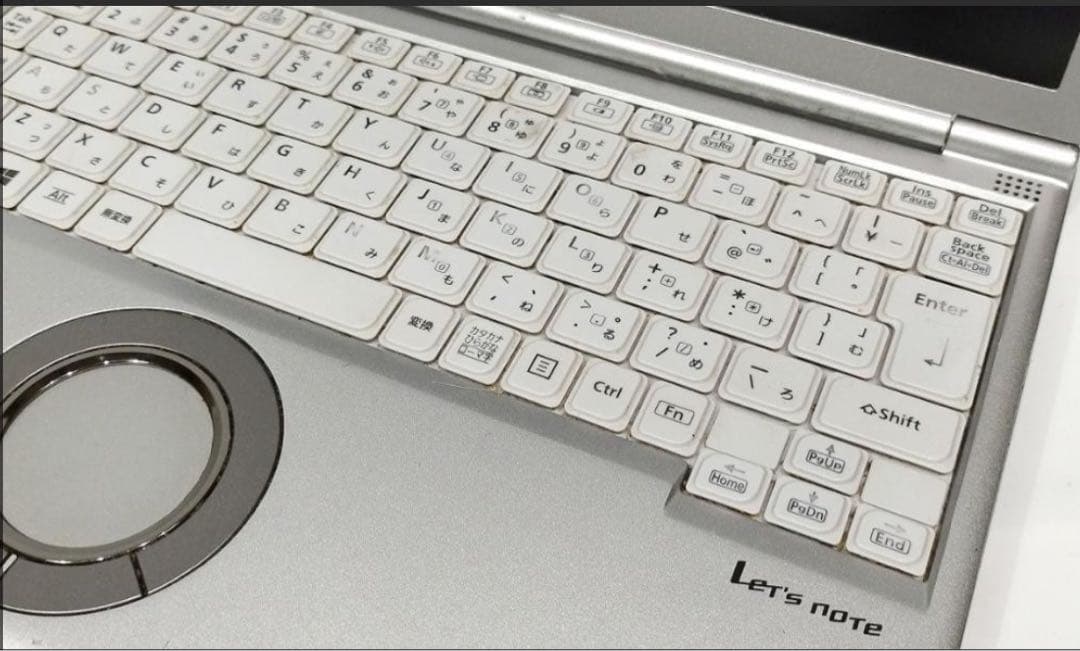 Panasonic Let's note シルバー ノートPC 本体