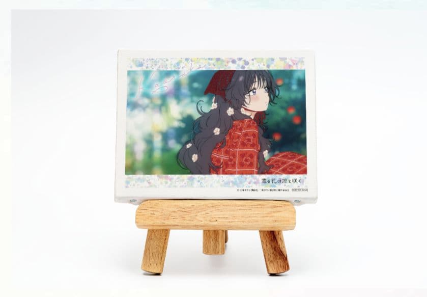 薫る花は凛と咲く　キャンバスボード