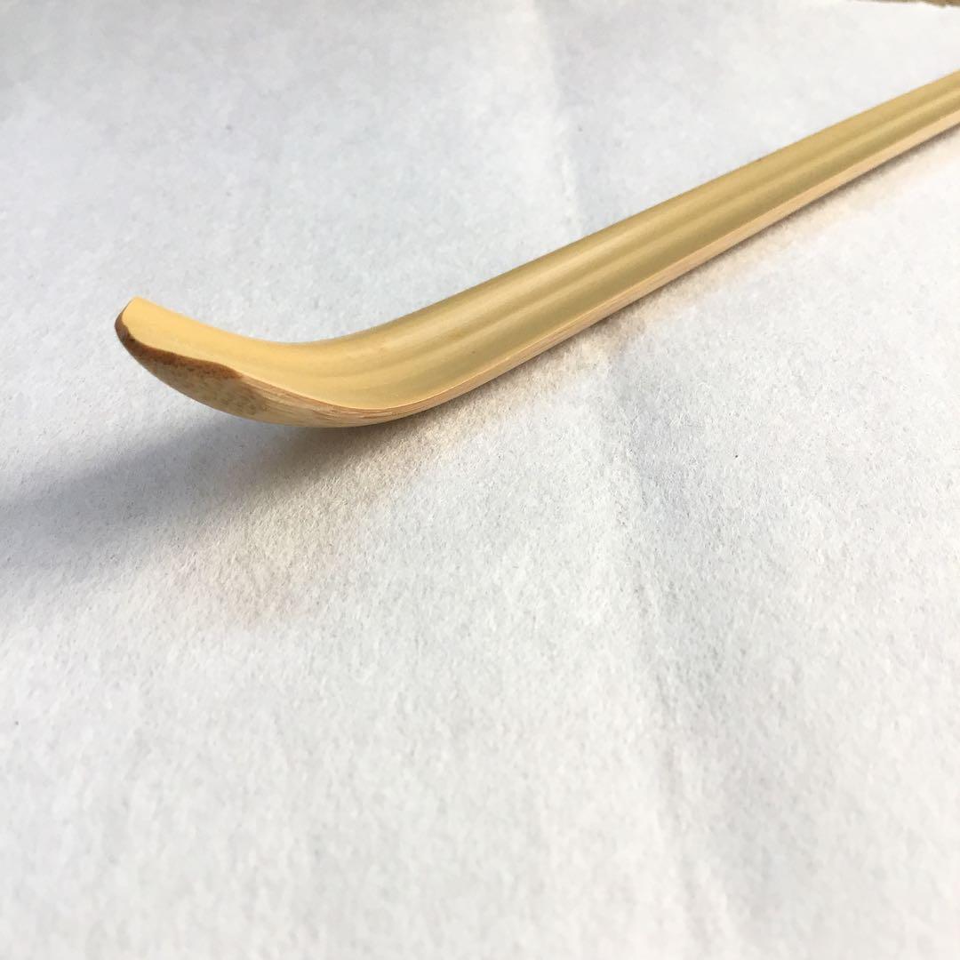 茶道具　茶杓　銘:乱飾　松尾流十二代松尾宗典作　妙玄斎書付　共筒　共箱S83CS