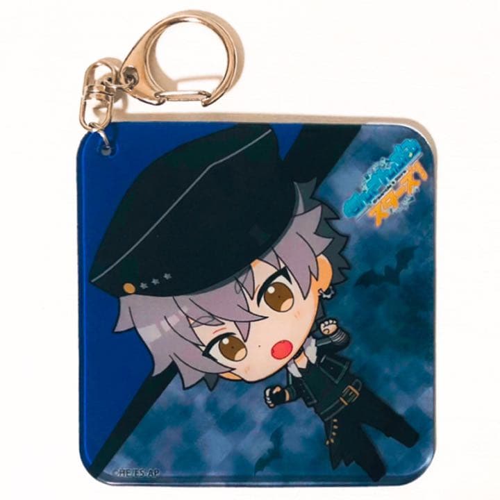 あんスタ【零＆薫＆晃牙＆凛月】カラオケの鉄人★ふにふにコースター型ストラップ