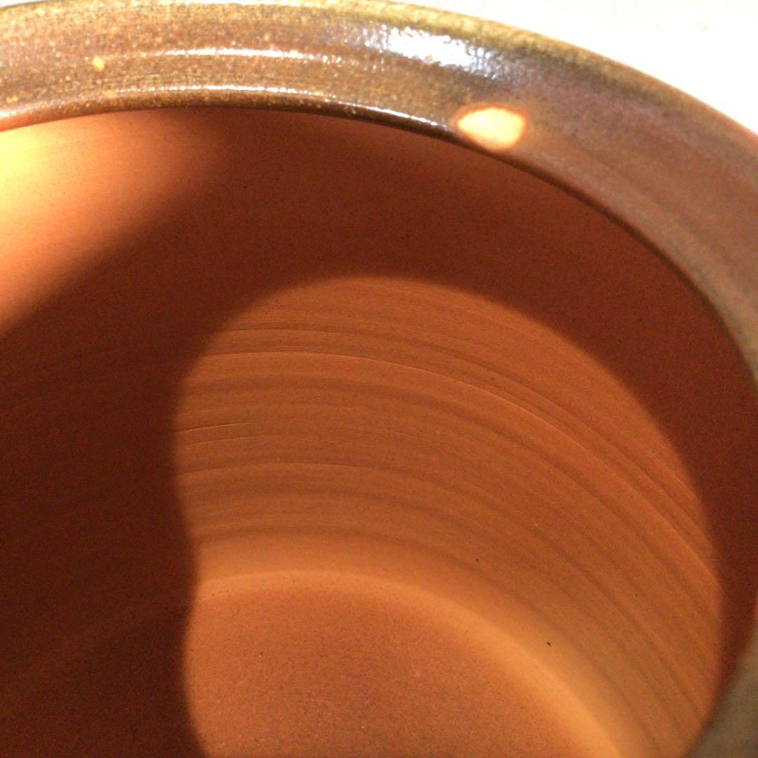 Ｐ２６６　水指　『信楽焼』『河合慶治造』　共箱　茶道具