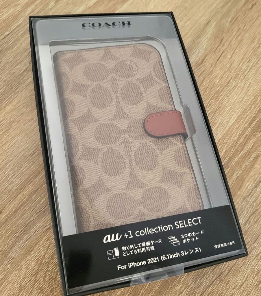 iPhone13Pro コーチ(R)ブックタイプケース