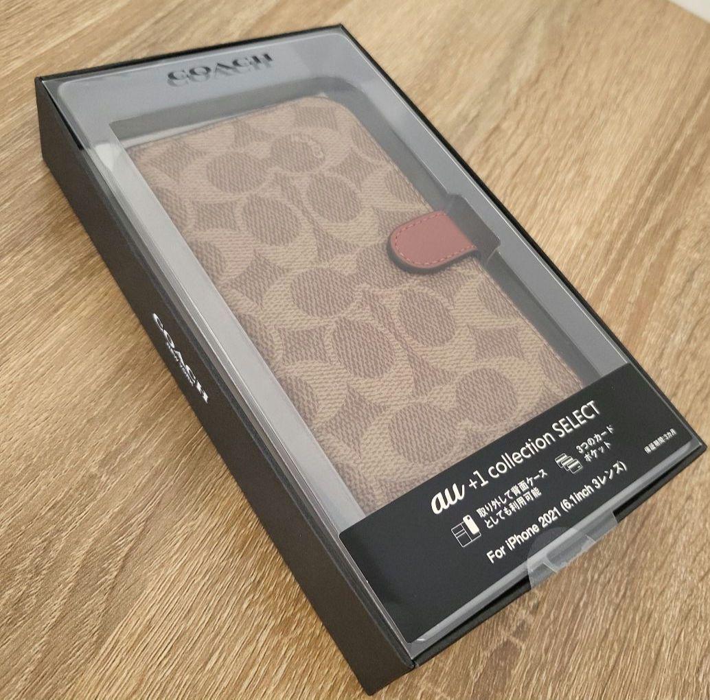 iPhone13Pro コーチ(R)ブックタイプケース