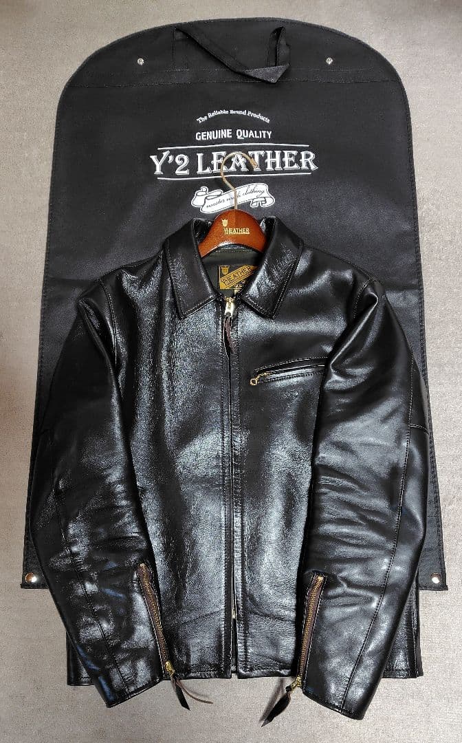 ワイツーレザー ヴィンテージホースライトシングルライダース(PR-65)