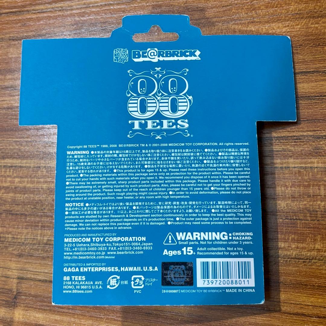 BE@RBRICK　ベアブリック　100%　ハワイ限定　88TEES　レア