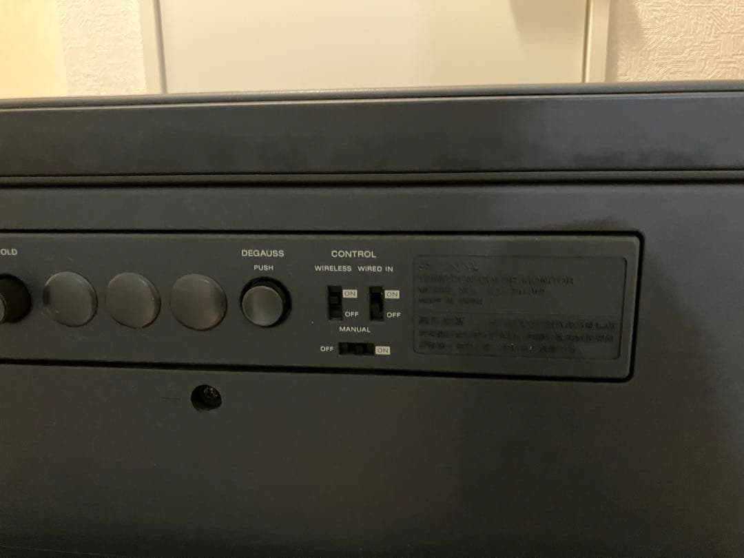 キ*ん様 【定価38.8万•希少・名機】SONY トリニトロンKX-34HV2