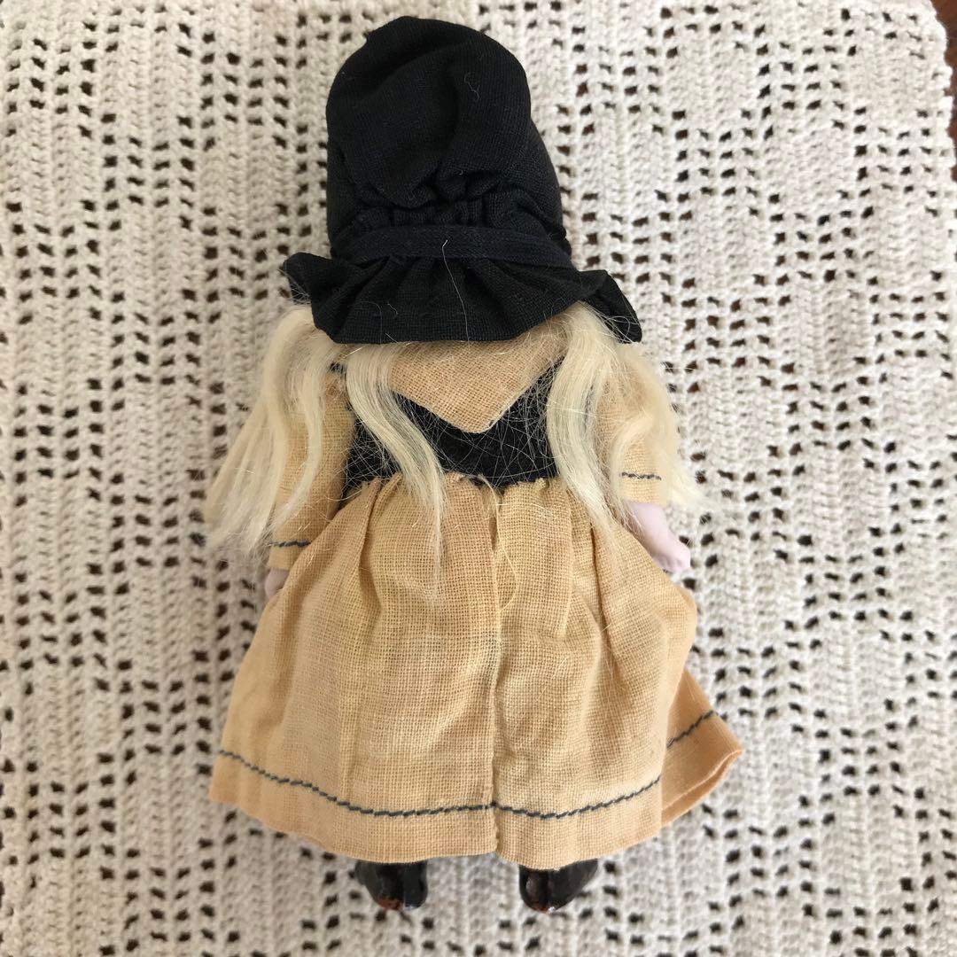 アンティーク　ミニョネット　ビスクドール