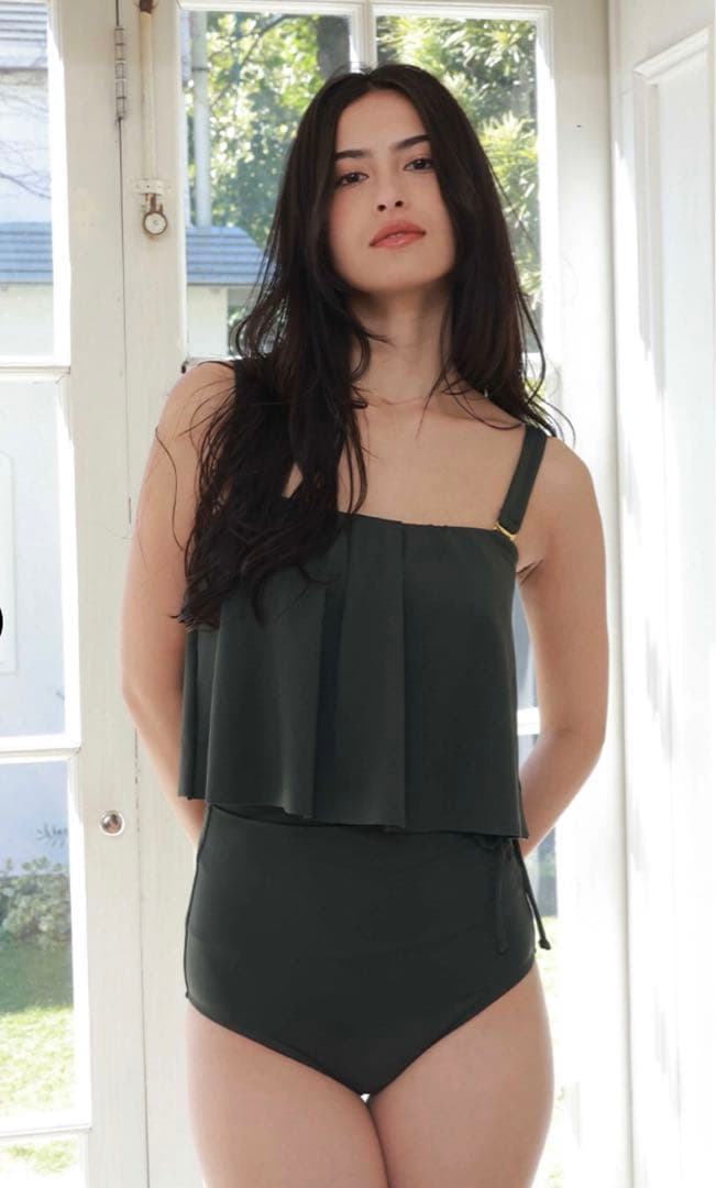 レディース水着　パレオ付きRiberce 9M