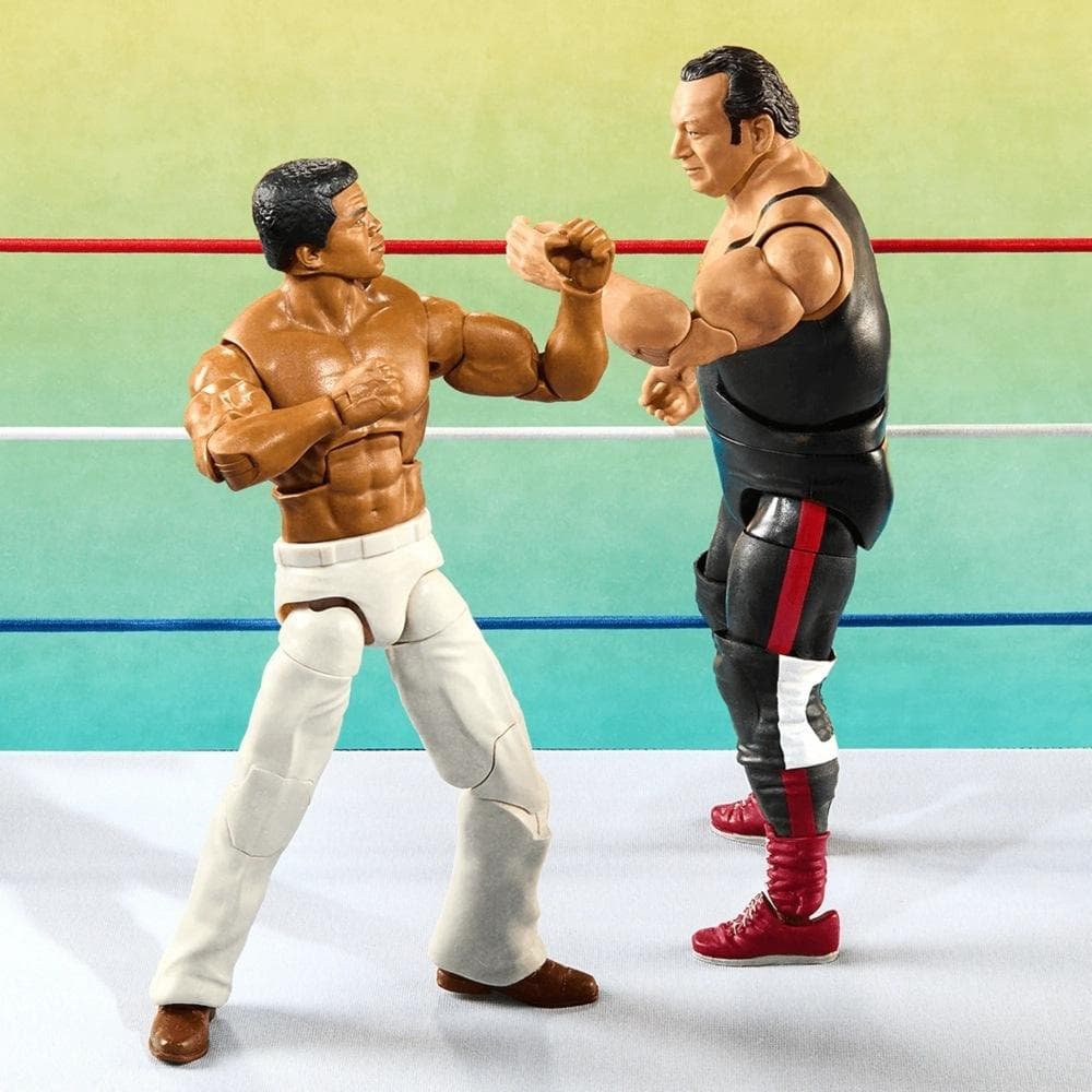 フィギュア 4体　ハーリー・レイス　モハメド・アリ　ビリーグラハム　モンスーン