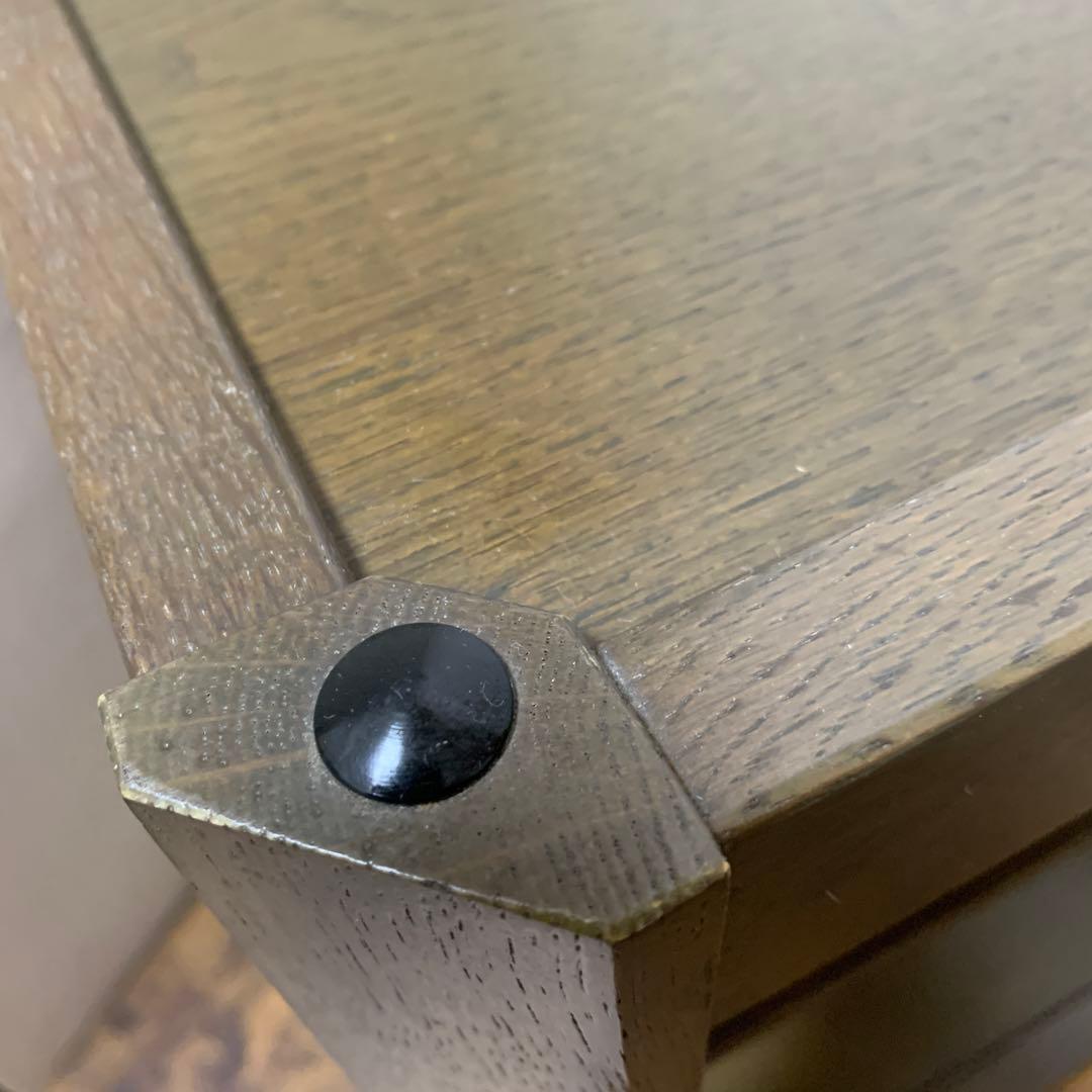 カリモク　サイドテーブル　花台