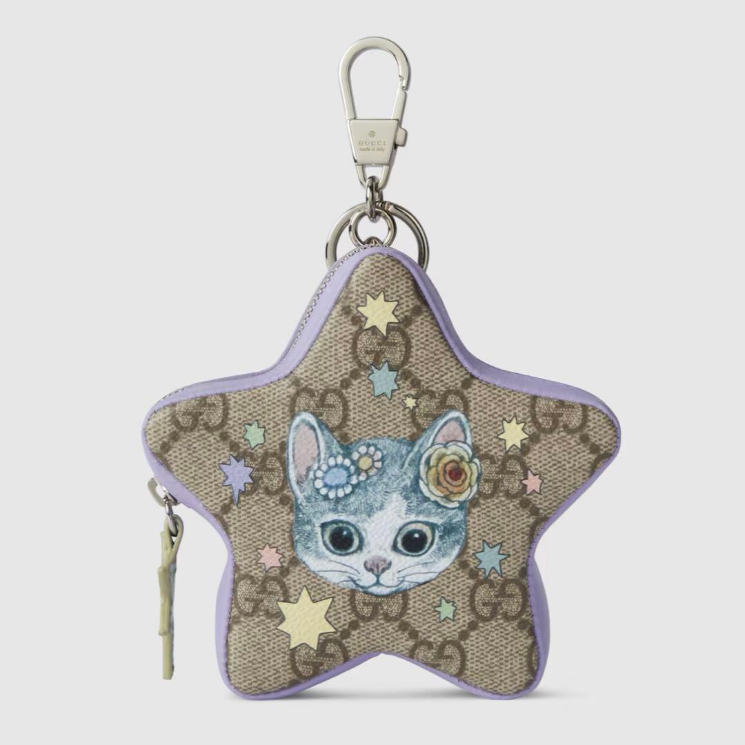 新品 ヒグチユウコ GUCCI キーチェーン ボーちゃん 星型 ポーチ 日本限定