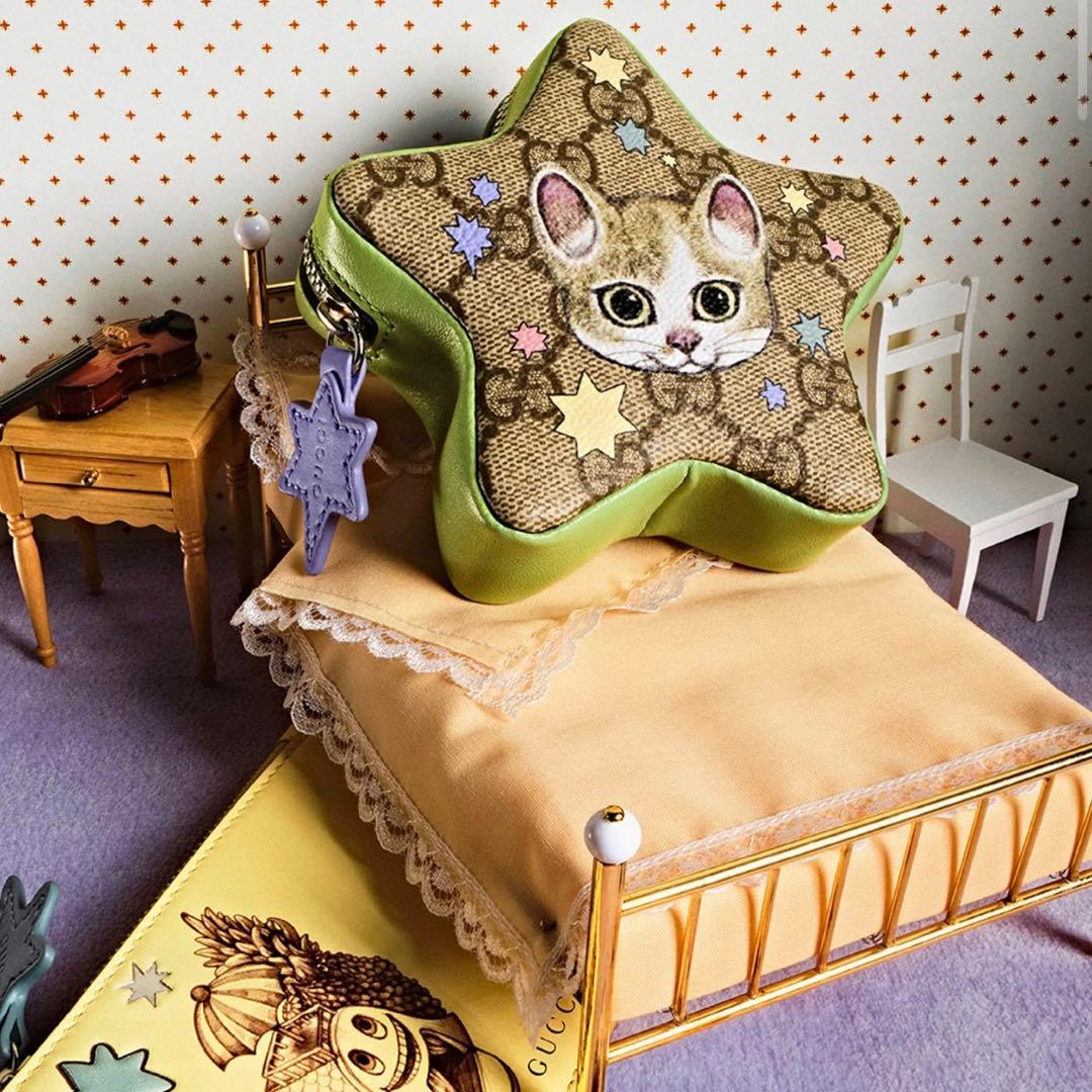 新品 ヒグチユウコ GUCCI キーチェーン ボーちゃん 星型 ポーチ 日本限定