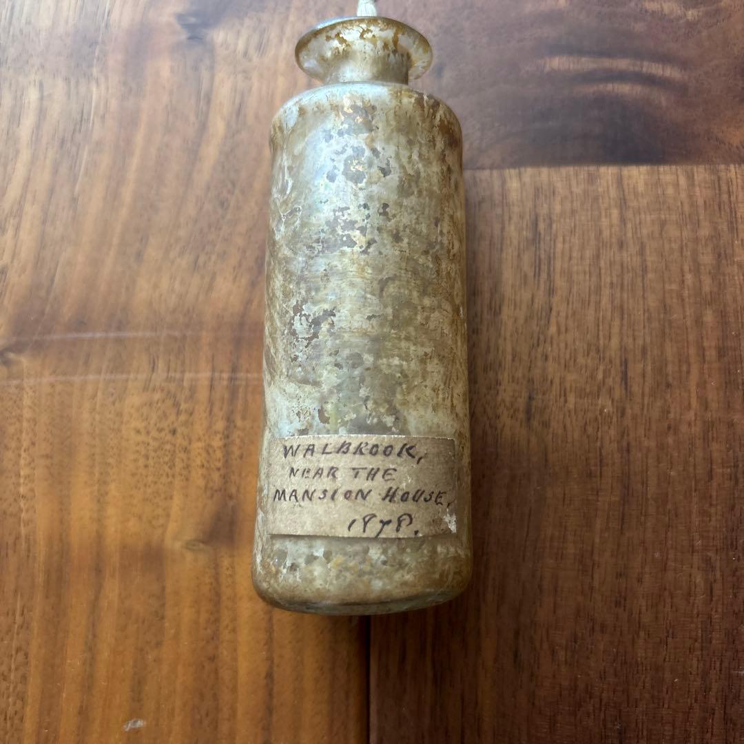 古代ローマガラス　振出　金平糖入れ　茶道具　煎茶道具