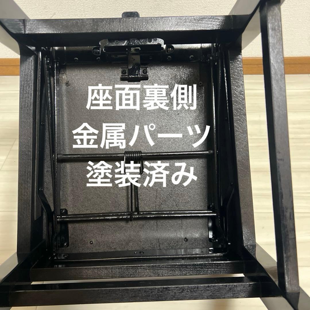 【中古良品】背付ピアノ椅子(全国送料込み)トムソン椅子