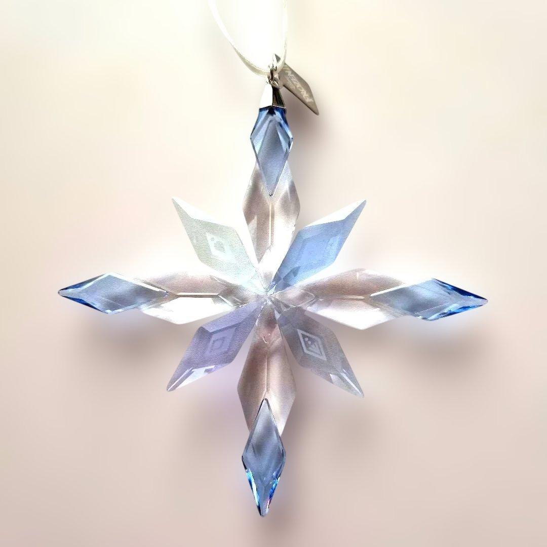 アナ雪2 スワロフスキー雪の結晶オーナメント