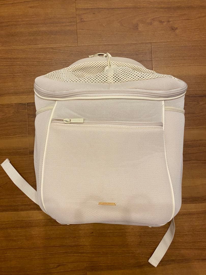 モンシェリ　軽量メッシュ巾着リュック　moncheri Mサイズ