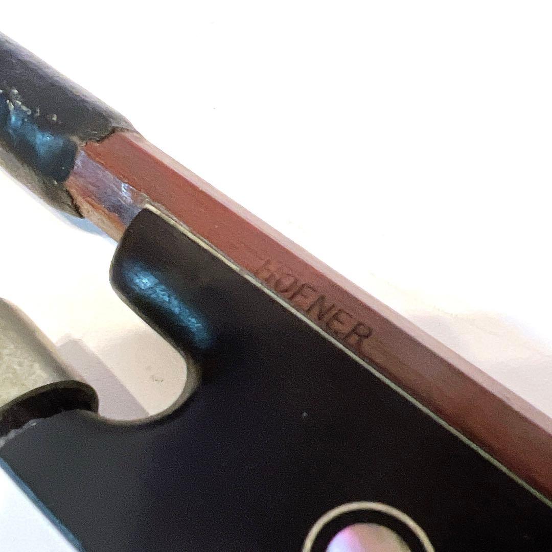 HOFNER チェロ弓 4/4 ケース付き　フルサイズ　ヘフナー