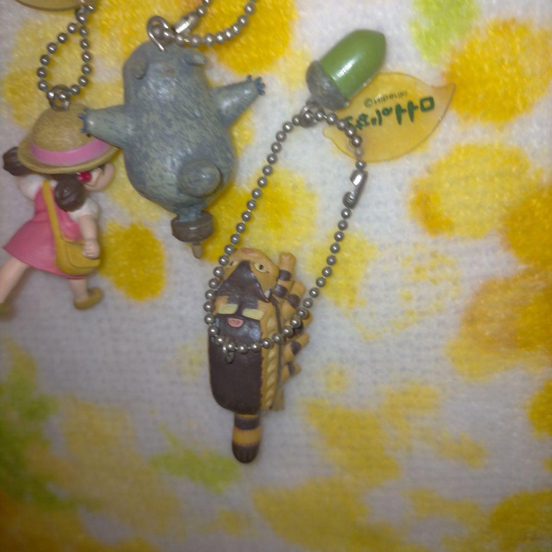 となりのトトロ！トトロ・ネコバス・メイ フィギュア ストラップセット まとめ売り