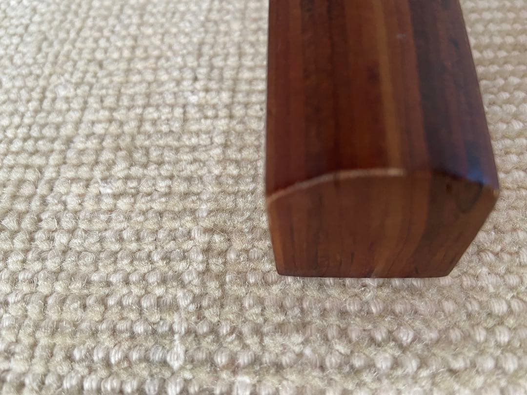 無印良品　リビングにもダイニングにもなるテーブル　ウォールナット