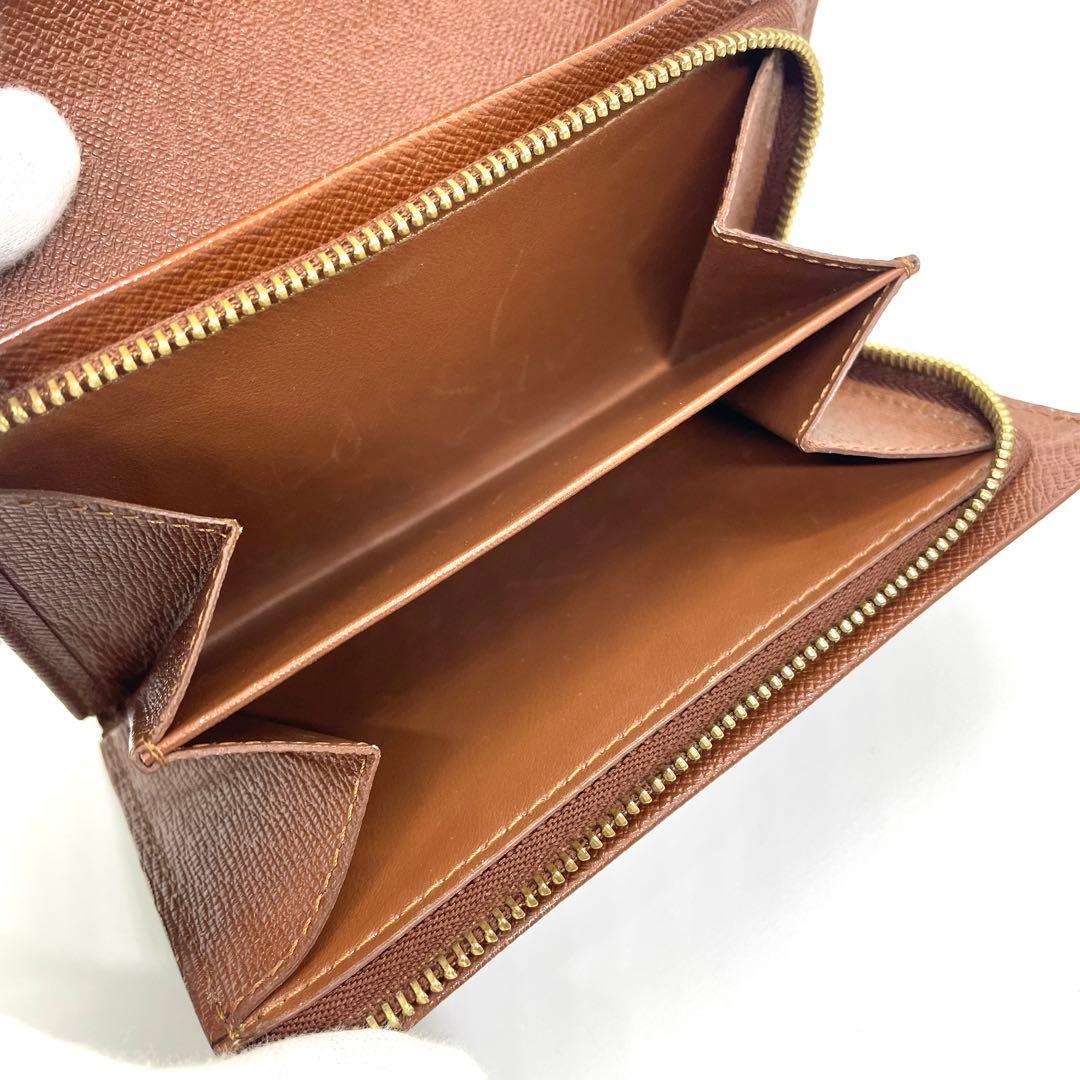 ルイヴィトン モノグラム ポルトビエ トレゾール 折り財布