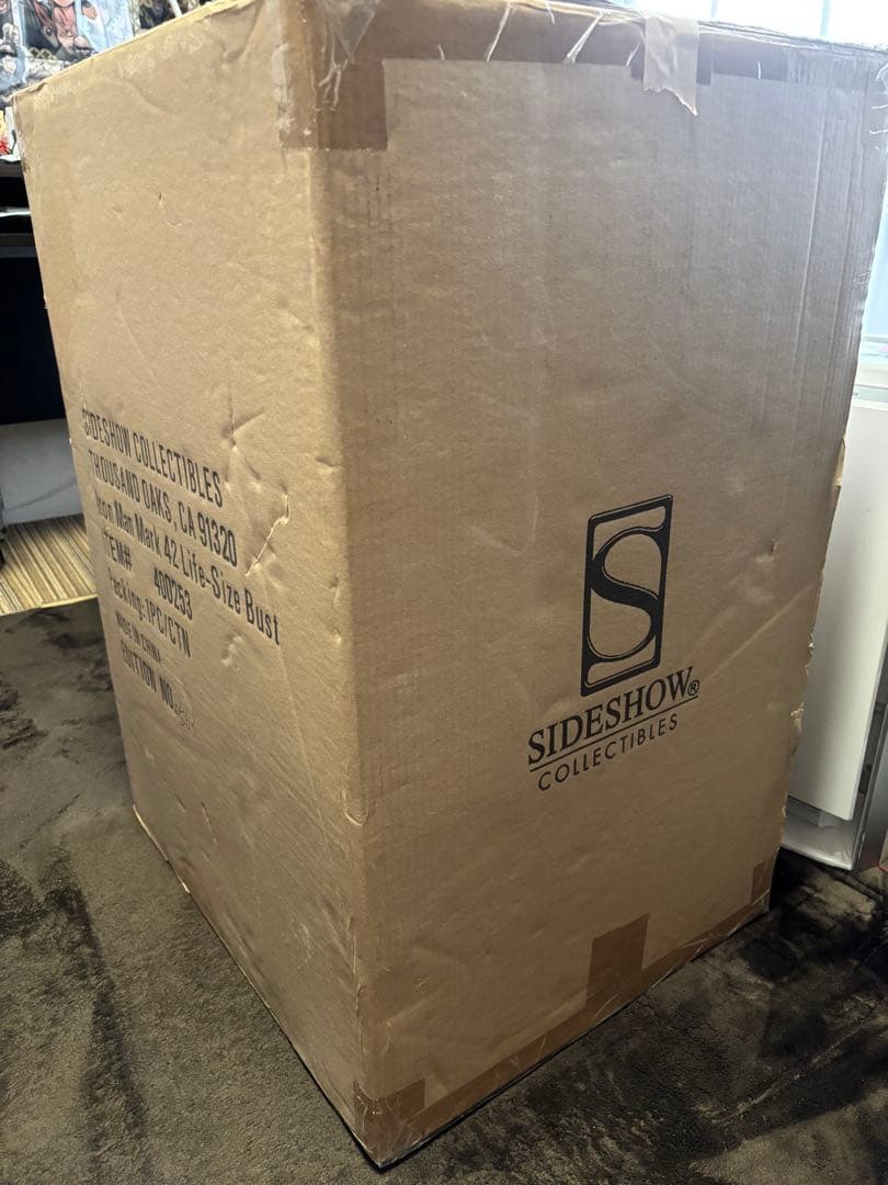 [アイアンマン マーク42 ]マーベル 1/1サイズ　バスト　(箱有り)