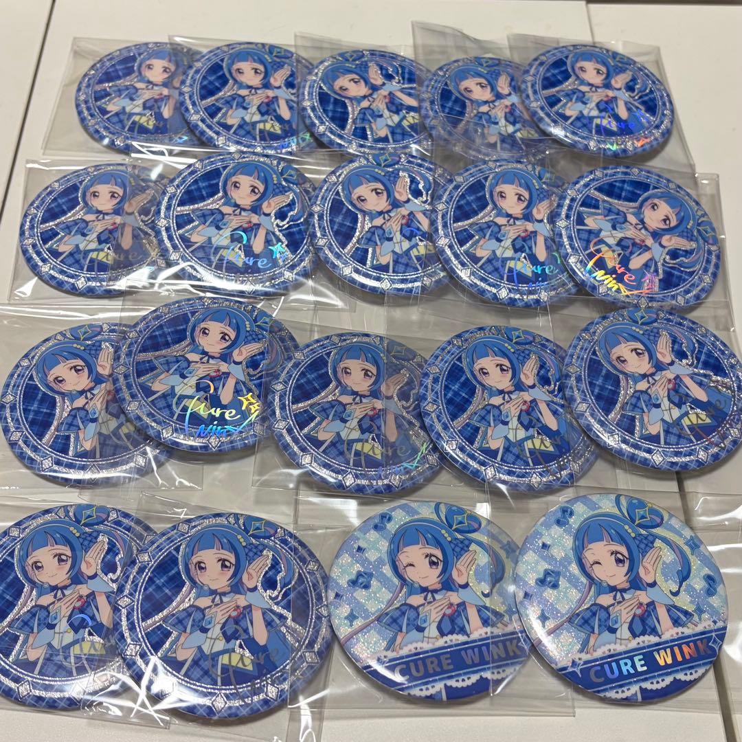 キミプリ展 缶バッジ キュアウインク