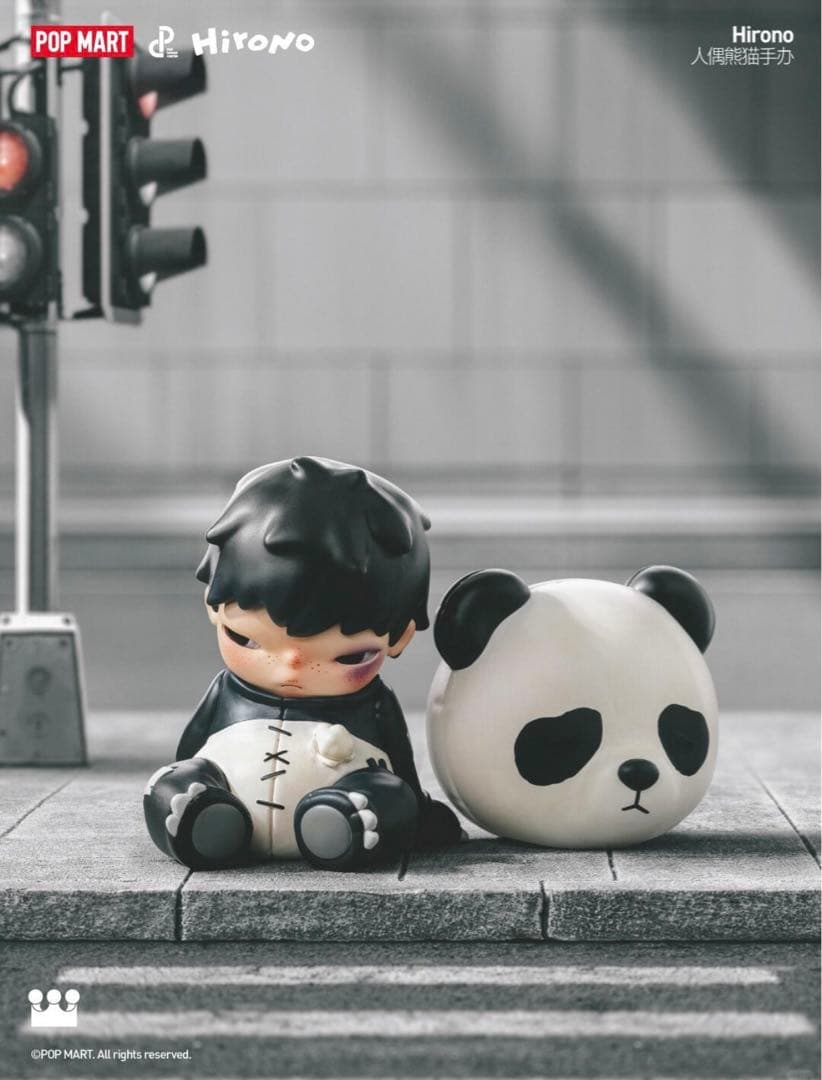 完売品★ ポップマート HIRONO DOLL PANDA未開封 POPMART