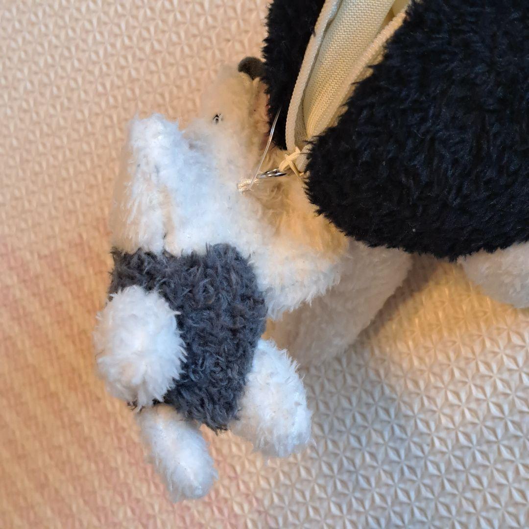 YOU+MORE!　アリクイ親子 ぬいぐるみ　ポーチ　神戸どうぶつ王国　動物園