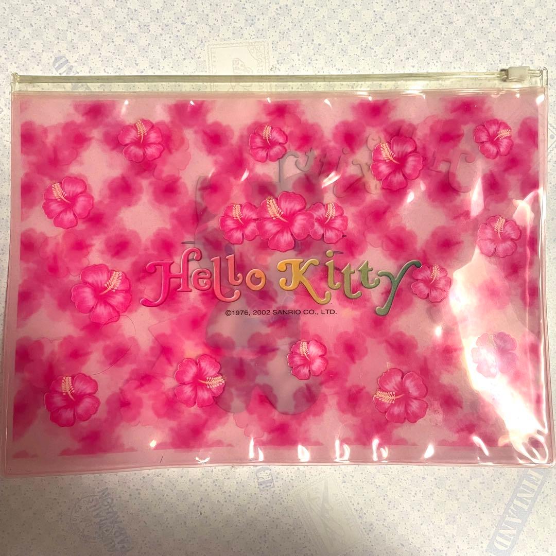 レア＊日焼けキティ　ビニールケース　2002年