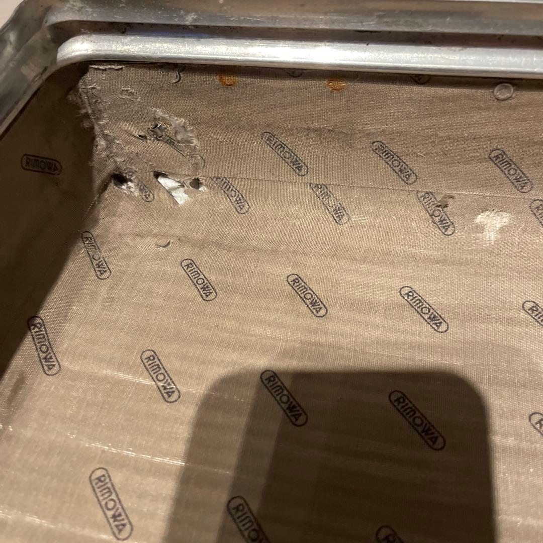 RIMOWA シルバーキャリーケース