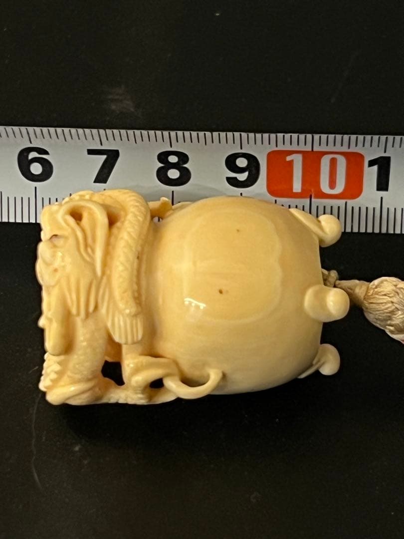 美辰銘　極上龍根付　28g /J3-4