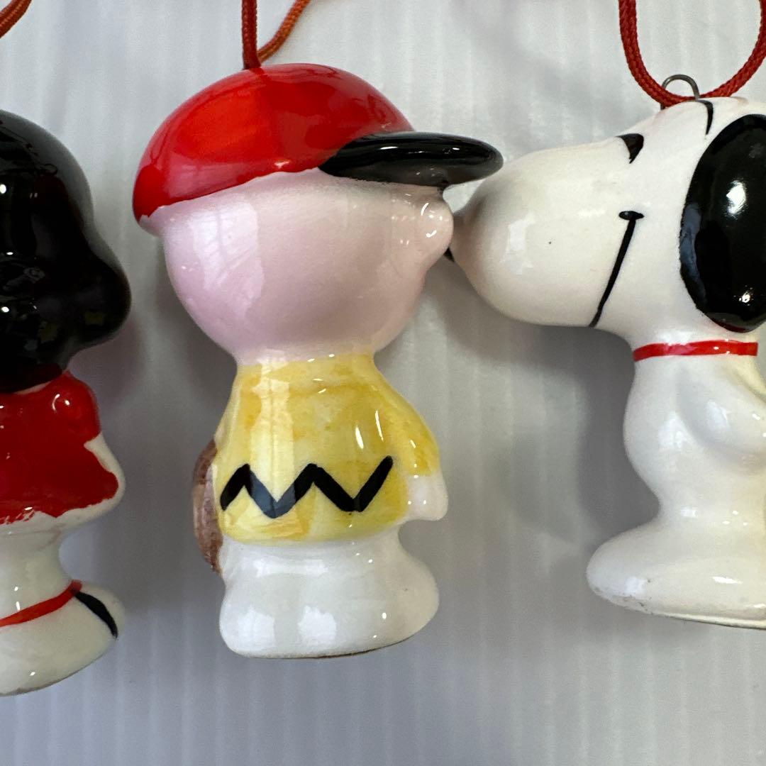 snoopy スヌーピー peanuts ヴィンテージ　オーナメント 4体セット