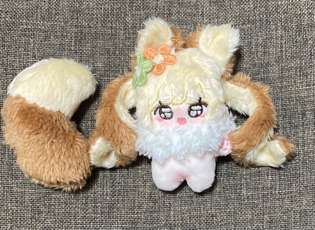 自作ぬいぐるみ・プリンカラーの女の子