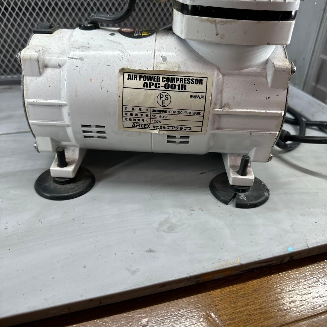 塗装 ブース ファン2基 風量 無段階調整可　エアブラシコンプレッサー付き